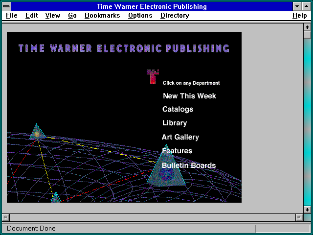 Screenshot of Time Warner Electronic Publishing
