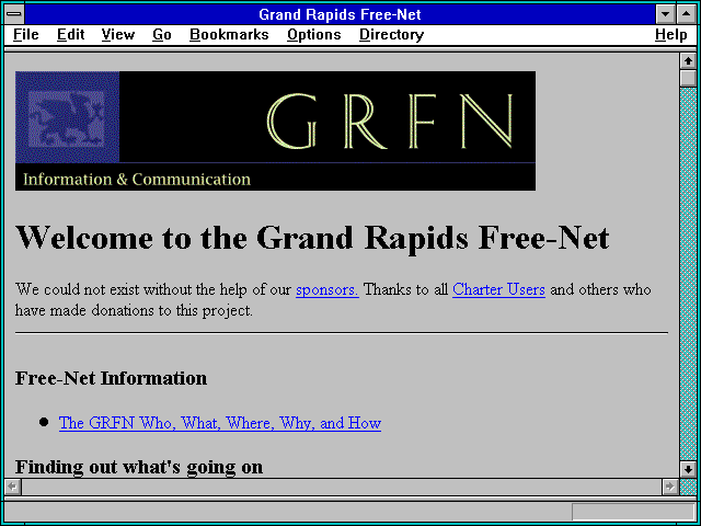 Screenshot of Grand Rapids, Michigan