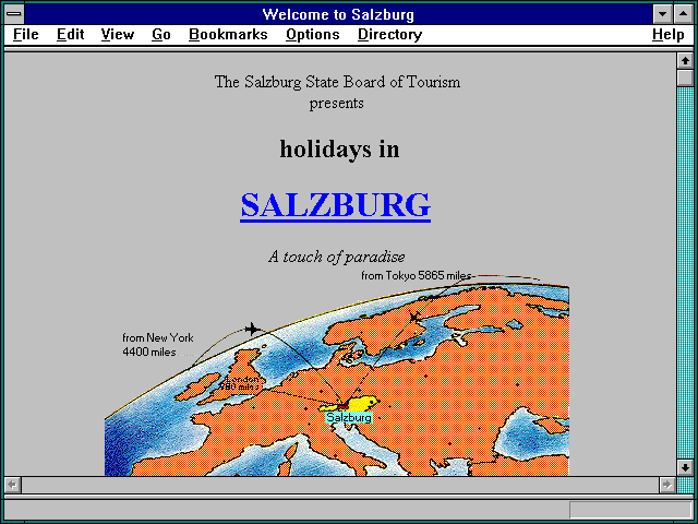 Screenshot of Welcome to Salzburg