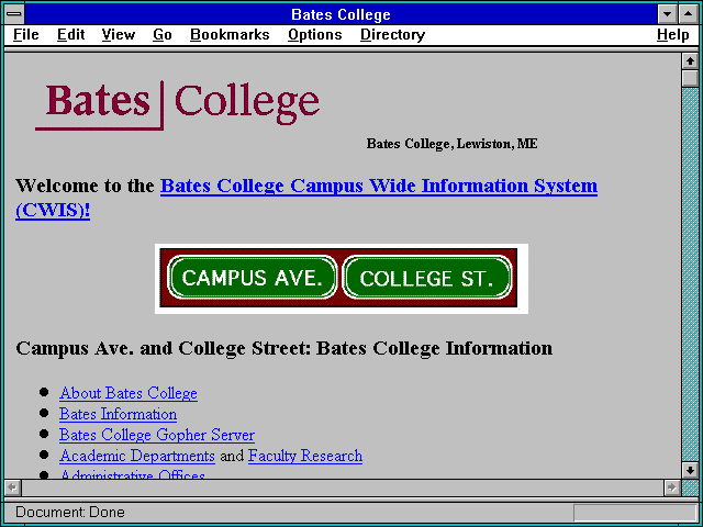 Screenshot of Disabilities Resources