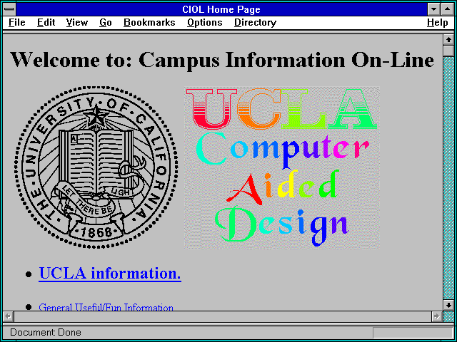 Screenshot of CIOL Home Page