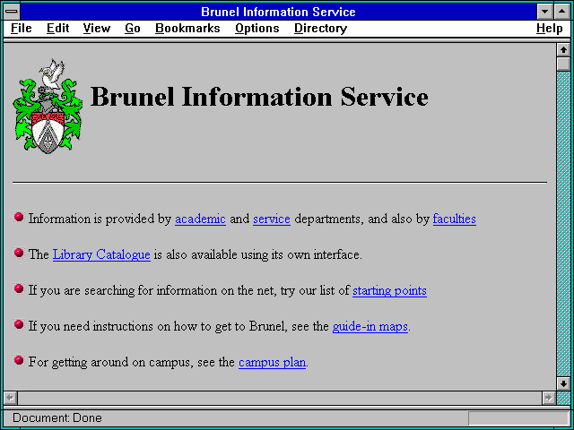 Screenshot of B-1000 Brunel, UK. (Brunel University)