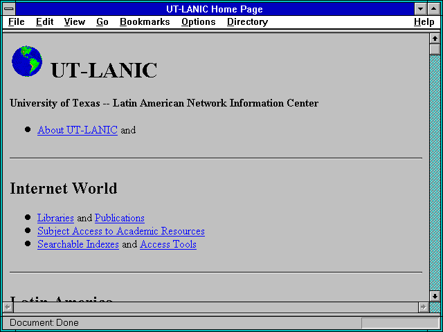 Screenshot of Bolivia