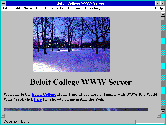 Screenshot of Humanities
