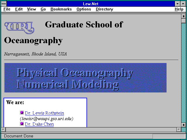 Screenshot of Lew.Net