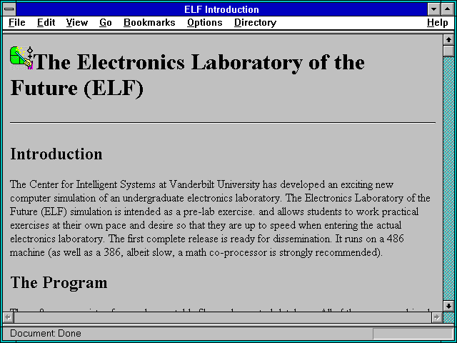 Screenshot of Division of Hearing and Speech Sciences, Vanderbilt University.