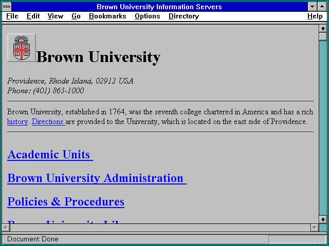 Screenshot of HungerWeb
