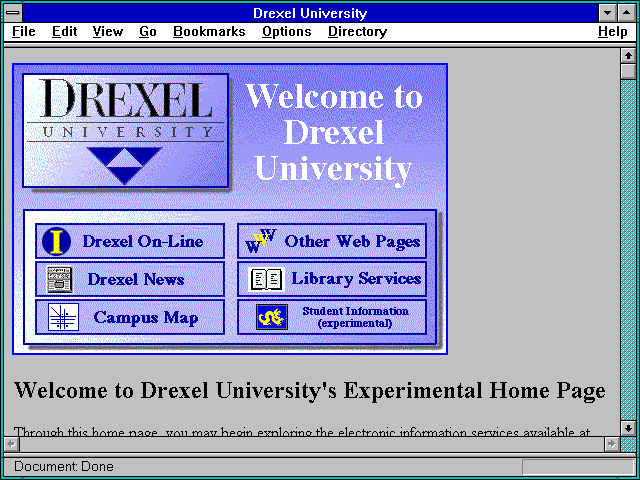 Screenshot of Drexel University