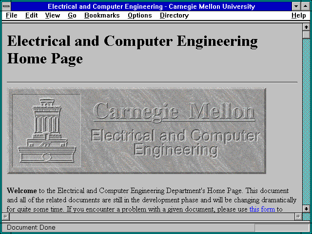 Screenshot of Icons for the WWW