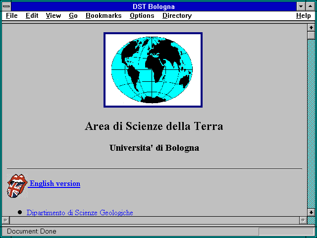 Screenshot of DST Bologna