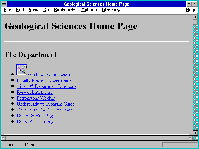 Screenshot of Fisica Moderna-Univ. de Cantabria Home Page