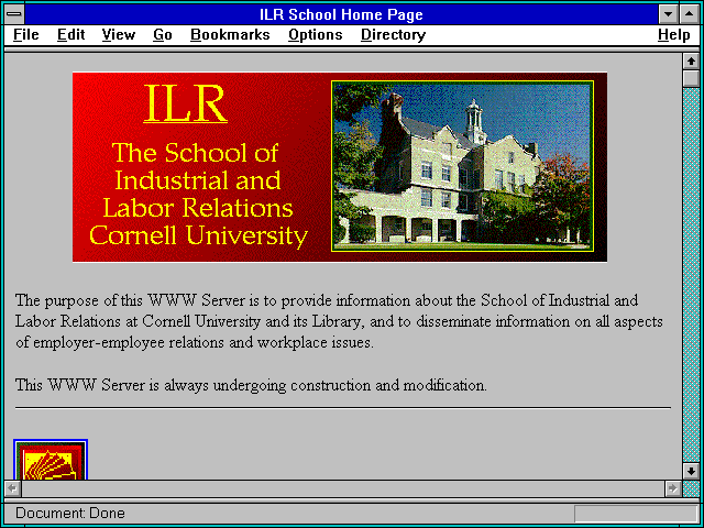 Screenshot of Disability and the Workplace: An Internet Primer