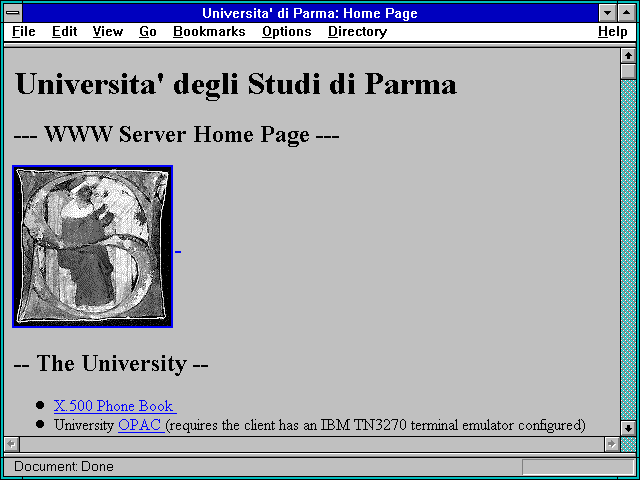 Screenshot of Republic of Cuba Website