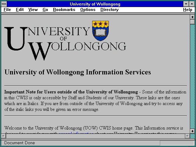 Screenshot of Education.