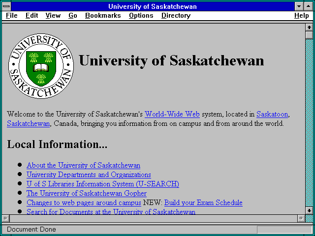 Screenshot of Free-Nets Home Page