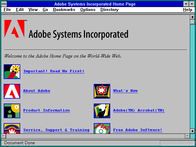 Screenshot of Adobe Acrobat