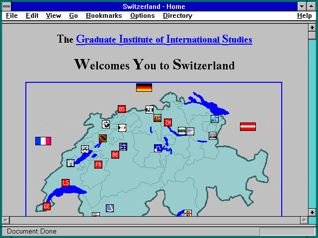 Screenshot of Switzerland - Home