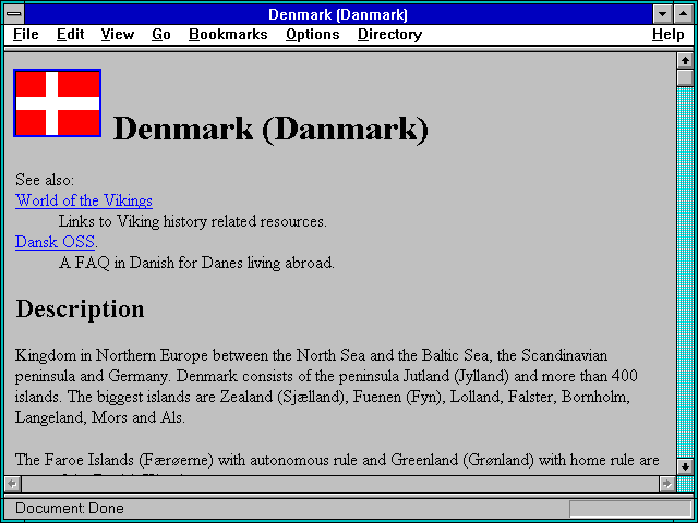 Screenshot of Denmark (Danmark)