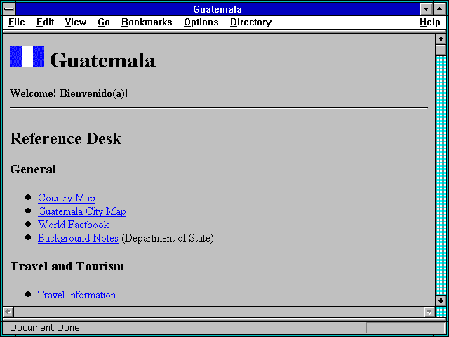 Screenshot of Guatemala