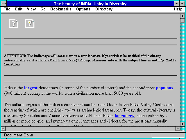 Screenshot of The beauty of INDIA--Unity in Diversity