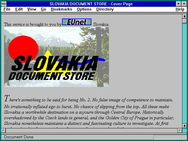 Screenshot of Slovakia
