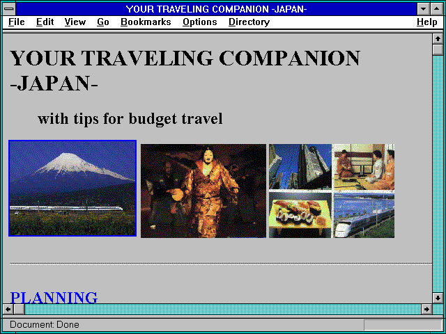 Screenshot of YOUR TRAVELING COMPANION -JAPAN-