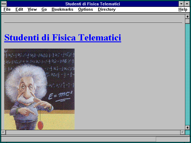 Screenshot of Studenti di Fisica Telematici