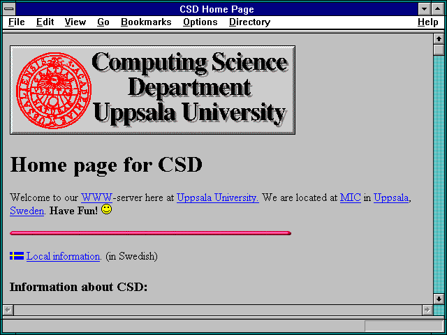 Screenshot of SPOCKs VULCAN HOMEPAGE