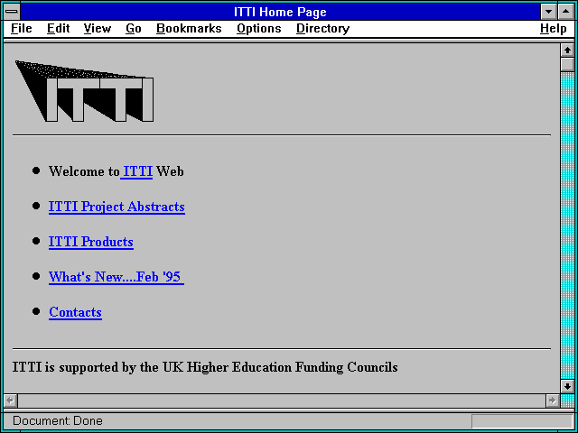 Screenshot of International Reynard Society Homepage