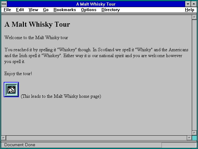Screenshot of A Malt Whisky Tour