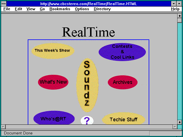 Screenshot of http://www.cbcstereo.com/RealTime/RealTime.HTML