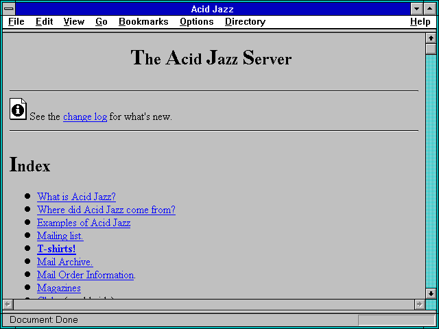 Screenshot of Acid Jazz
