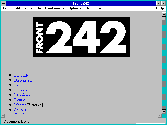 Screenshot of Advanced Publishing in the Web (Abstract)