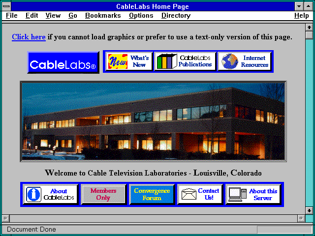 Screenshot of Cable Television Lab., Inc. - Louisville, CO.