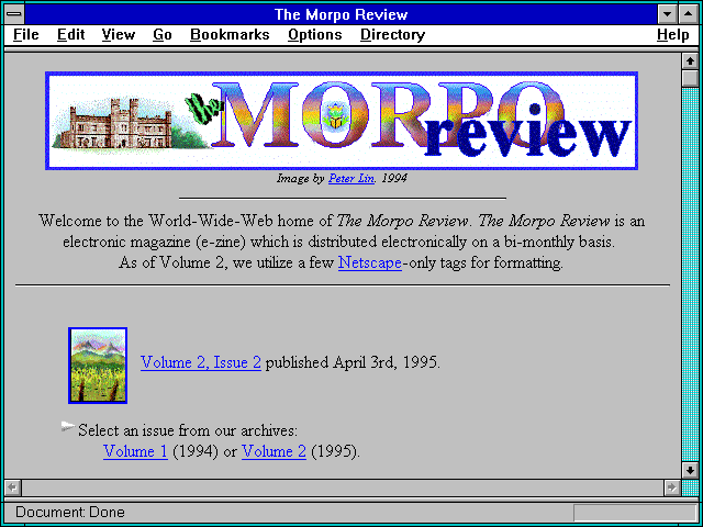 Screenshot of The Morpo Review
