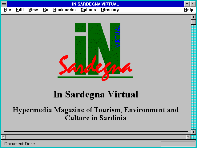 Screenshot of IN SARDEGNA VIRTUAL