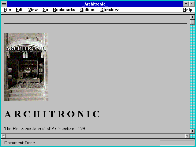 Screenshot of Architronic_