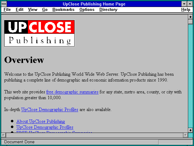 Screenshot of Summaries.