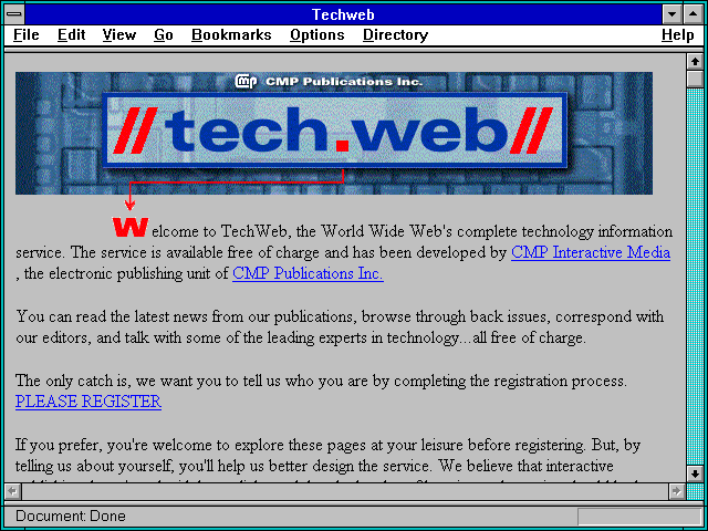 Screenshot of CMP Publications