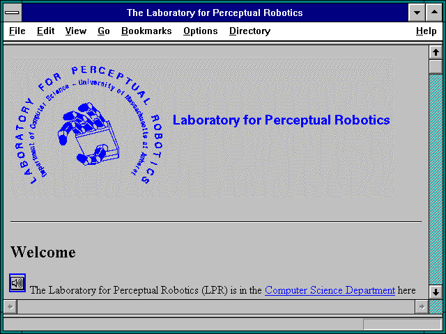 Screenshot of Robotics Internet Resources