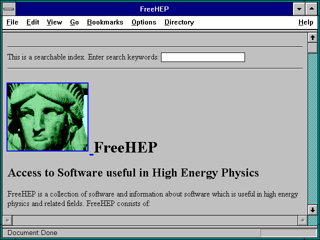 Screenshot of APS News