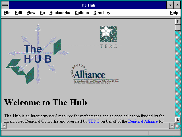 Screenshot of Hub Mathematics and Science Center