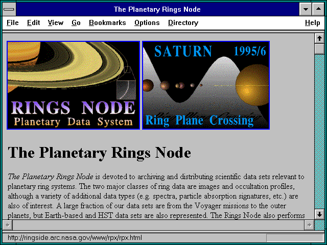 Screenshot of The Planetary Rings Node