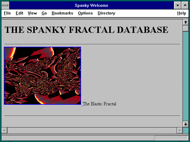 Screenshot of Spanky Fractal Database