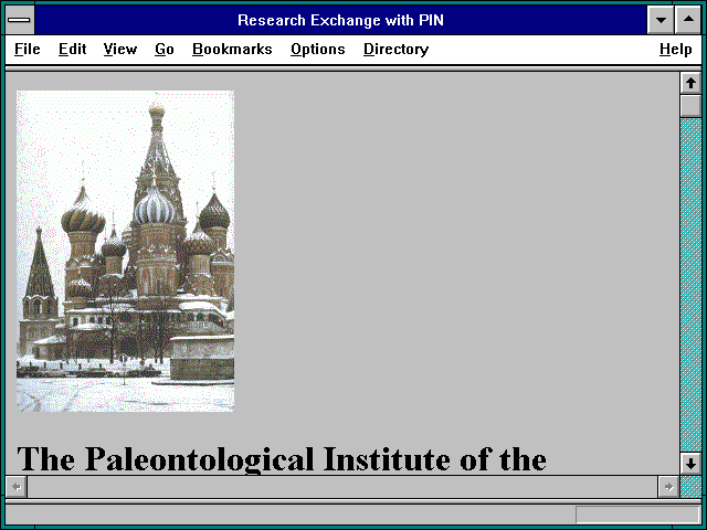Screenshot of Research Exchange with PIN