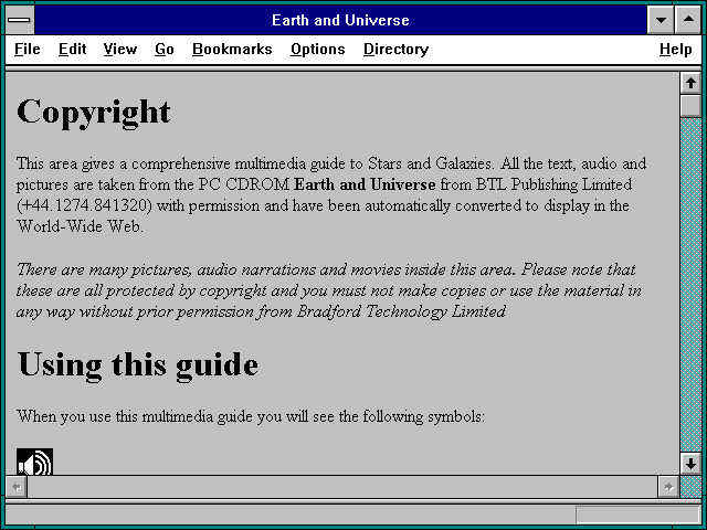 Screenshot of University of Bradford Remote Robotic Observatory