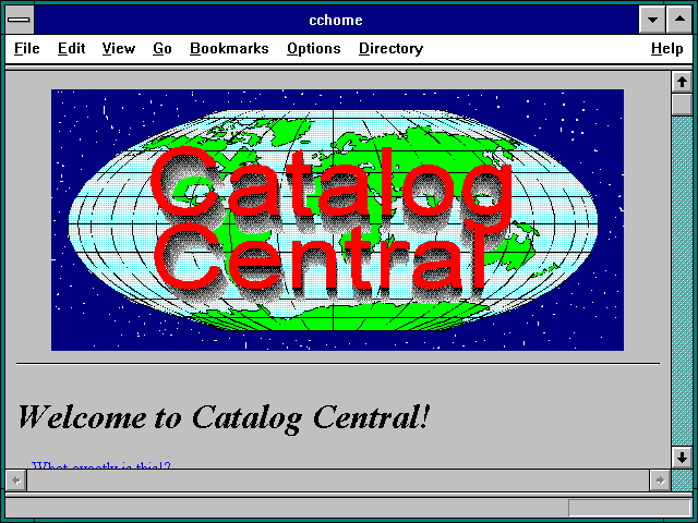 Screenshot of cchome
