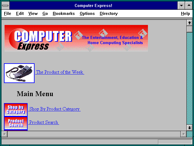 Screenshot of Computer Express!