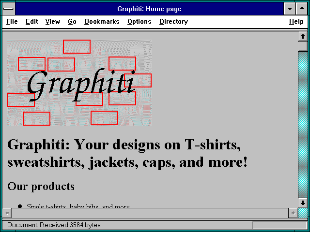 Screenshot of Graphiti: Home page