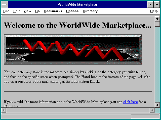 Screenshot of WorldWide Marketplace